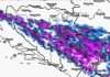 Večeras stižu nove padavine, past će i do 30 cm snijega na planinama: Objavljena i prognoza za decembar