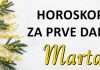 U PRVIM DANIMA MARTA: Ovan donosi hrabre odluke, Biku dolaze sudbinski trenutci, Blizancima i Djevici, neočekivane promjene, Lavu uspjeh, Škorpija otkriva tajne, Vodoliji preokret!