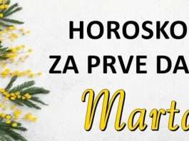 U PRVIM DANIMA MARTA: Ovan donosi hrabre odluke, Biku dolaze sudbinski trenutci, Blizancima i Djevici, neočekivane promjene, Lavu uspjeh, Škorpija otkriva tajne, Vodoliji preokret!