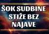 ŠOK SUDBINE STIŽE BEZ NAJAVE KAO GROM IZ VEDRA NEBA! OVIM znakovima stižu dani koji će im srušiti sve probleme i otvoriti vrata potpuno novom i boljem životu!