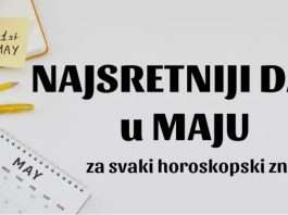 NAJSRETNIJI DAN MAJA DONOSI DAROVE SUDBINE: Na OVAJ dan vas čeka sreća koja briše sve prethodne nevolje i preokreti koji mijenjaju cijeli život!