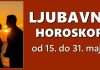 LJUBAV od 15. do 31. Maja: Blizance zbunjuje stara i nova ljubav, Škorpioni pucaju od strasti, Lavovi se boje vlastitih osjećaja, Vaga se suočava s prošlošću koja još diše, Ovnovi ponovno gube kontrolu, Bik dobiva drugu priliku!