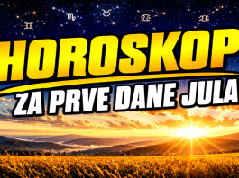 POČETAK JULA DONOSI: Ovan pod pritiskom, Bik pred financijskim izazovom, Rak otkriva zaboravljenu strast, Lav preuzima vodstvo, Djevica ruši vlastiti sustav, Vaga prima poruku sudbine, Vodoliju zove novi svijet, Ribe pišu oproštajno pismo – Sudbina ne čeka nikoga!
