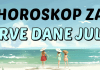 POČETAK JULA DONOSI: Ovan pod pritiskom, Bik pred financijskim izazovom, Rak otkriva zaboravljenu strast, Lav preuzima vodstvo, Djevica ruši vlastiti sustav, Vaga prima poruku sudbine, Vodoliju zove novi svijet, Ribe pišu oproštajno pismo – Sudbina ne čeka nikoga!