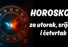 TRI ČUDESNA DANA: OVNA čeka iznenadni susret, BIKU stiže novčani dobitak, BLIZANCE zbunjuje poruka, RAK priznaje osjećaje, LAVU prijeti neočekivani obrat, DJEVICA vuče ključni potez, VAGA ruši iluziju, ŠKORPION pred vratima promjene, STRIJELAC u vrtlogu prošlosti, JARAC donosi veliku odluku, RIBE ulaze u novo poglavlje!