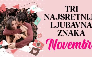 TRI NAJSRETNIJA LJUBAVNA ZNAKA NOVEMBRA: Sudbina im VRAĆA IZGUBLJENU LJUBAV i donosi emocije koje će OBRISATI SVE SUZE i ZACIJELITI SVE RANE IZ PROŠLOSTI!