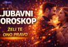 LJUBAVNI HOROSKOP: Bika i Raka čeka susret s bivšim, Djevicu neočekivana poruka, Škorpiju neočekivano priznanje, Strijelca iznenadni poziv, Vodoliju i Ribe iznenađenje!