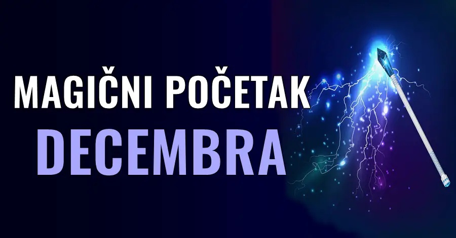 merry christmas winter landscape scene with trees and falling sn