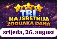 OVA tri znaka će danas OTVORITI VRATA SUDBINE I NIKADA ih više NEĆE PRATITI NESREĆA!