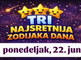 VRIJEME ZA SLAVLJE: OVA tri znaka zvijezde danas pokreću prema životu na koji će jednog dana gledati kao trenutak KADA JE SVE KRENULO NABOLJE!